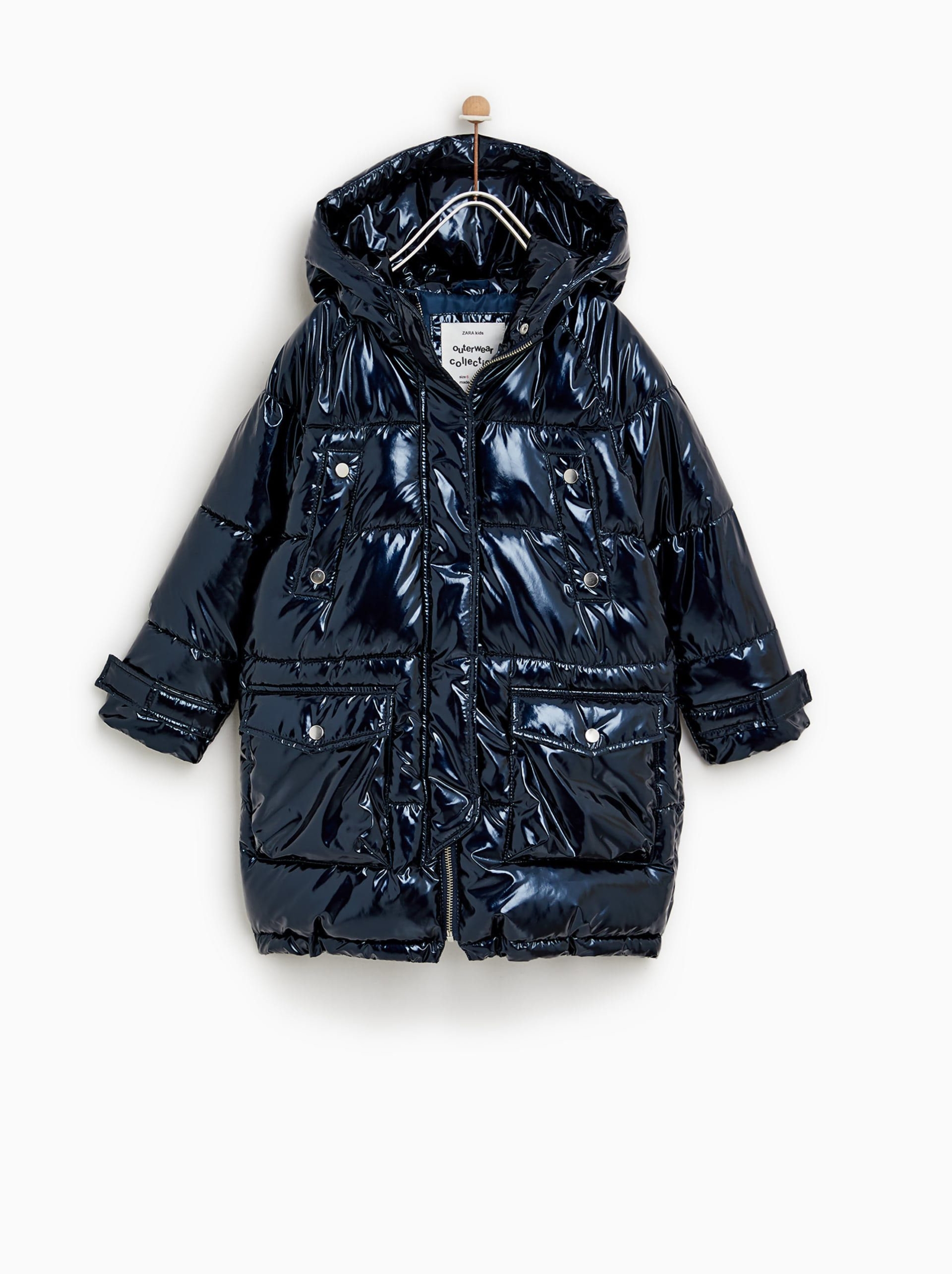 Vinyl Puffer Jacket