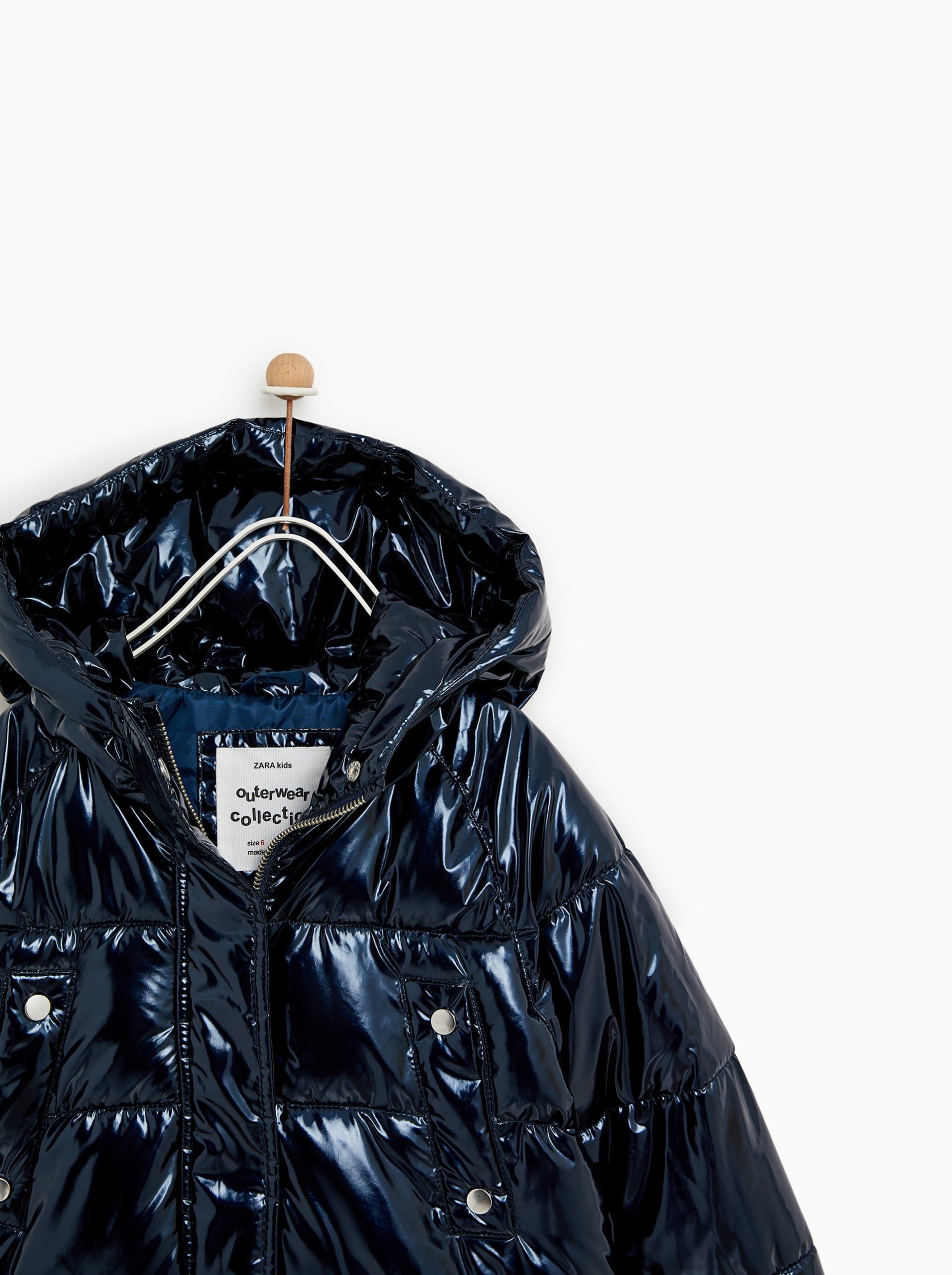 Vinyl Puffer Jacket - Image 3