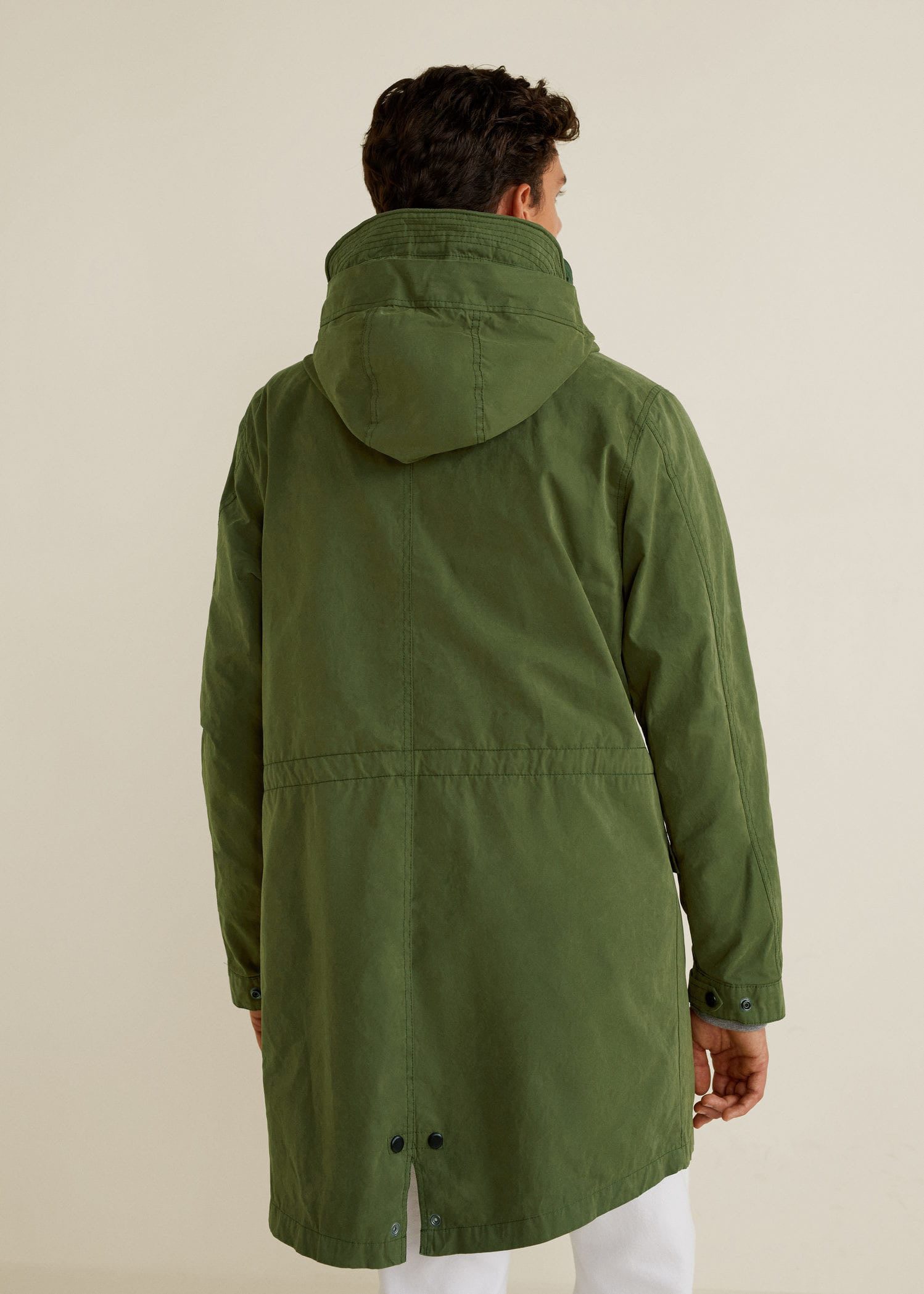 Quilted hooded parka - Image 2