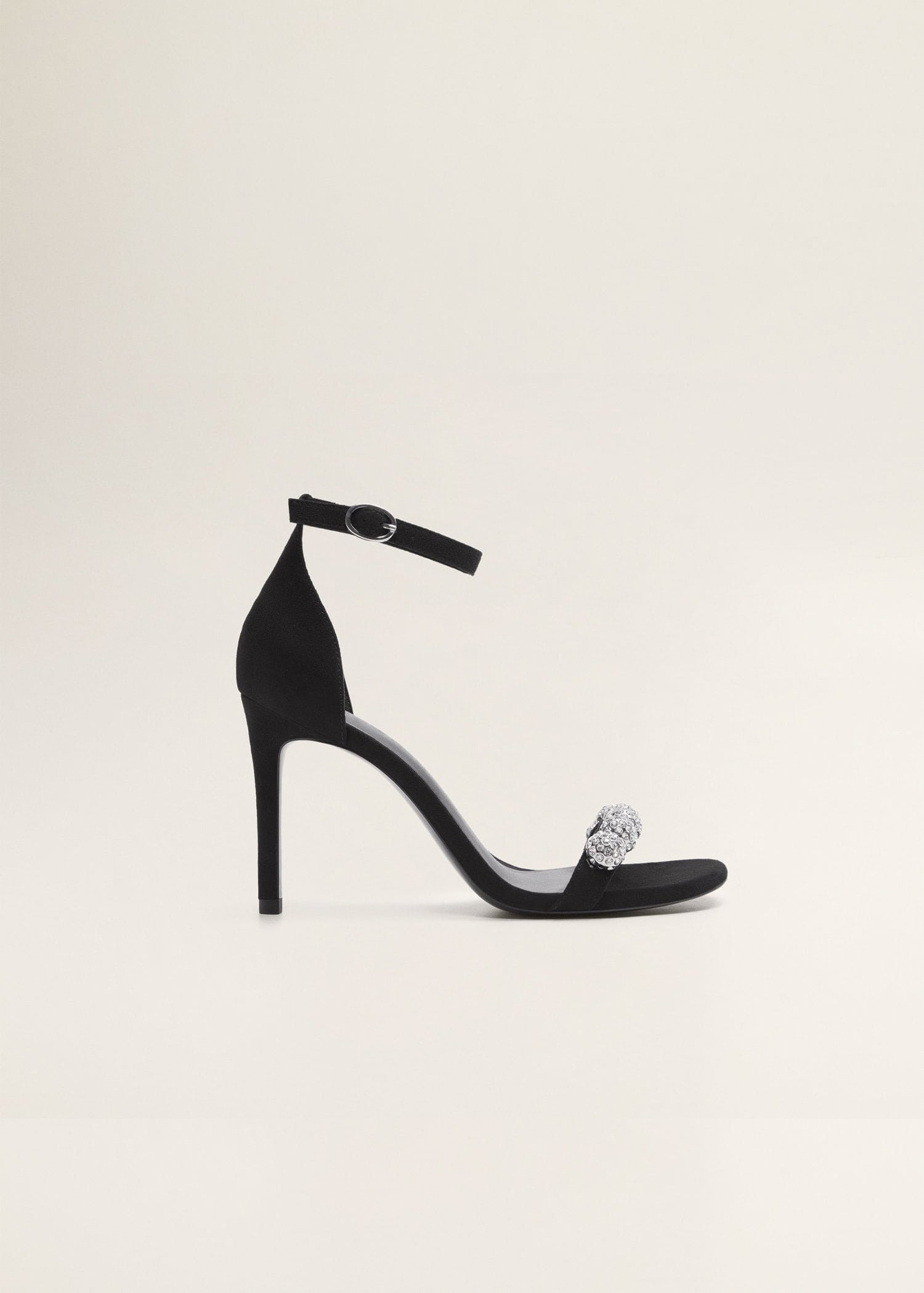 Crystal strap sandals