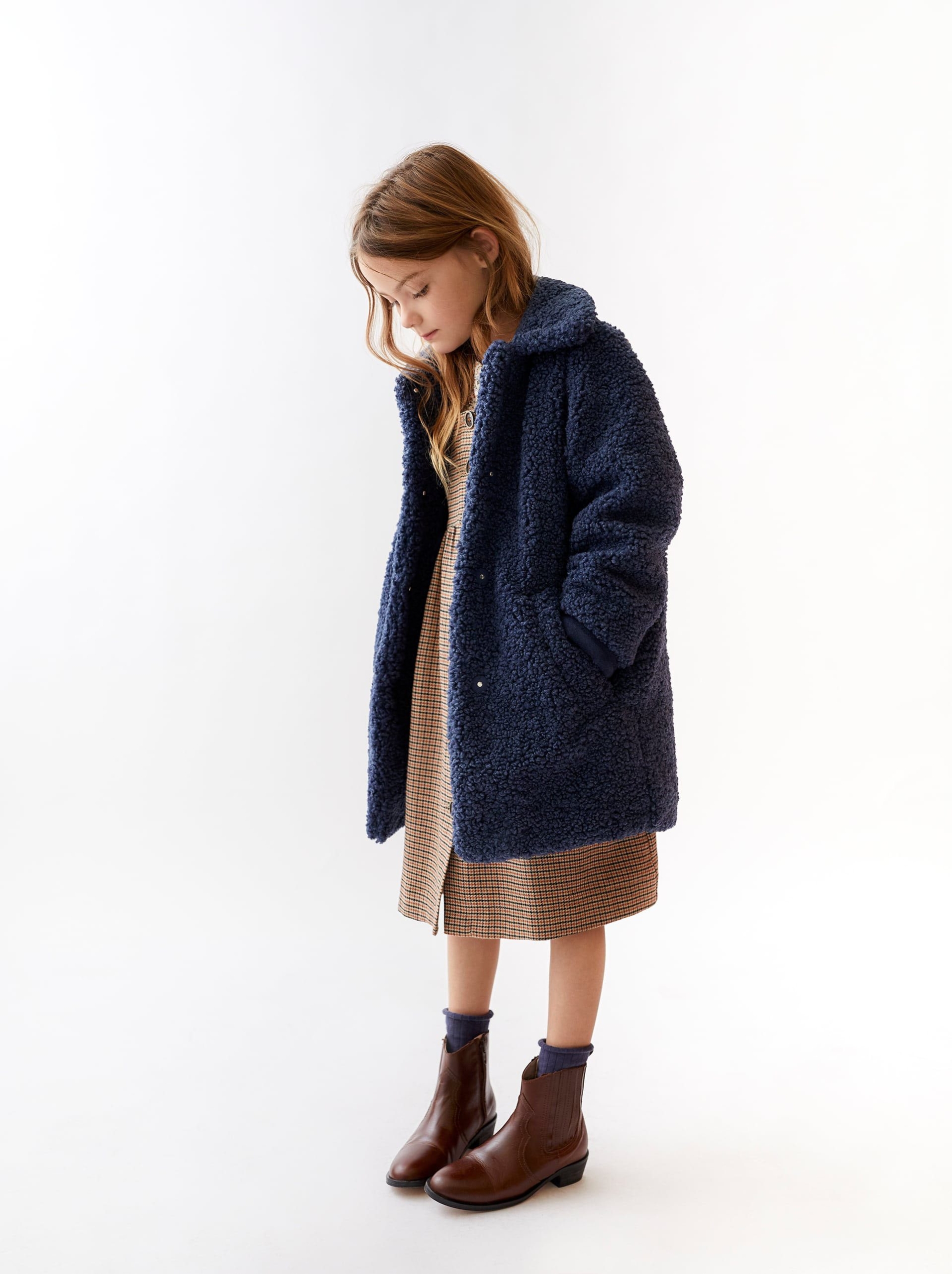 Faux Shearling Coat