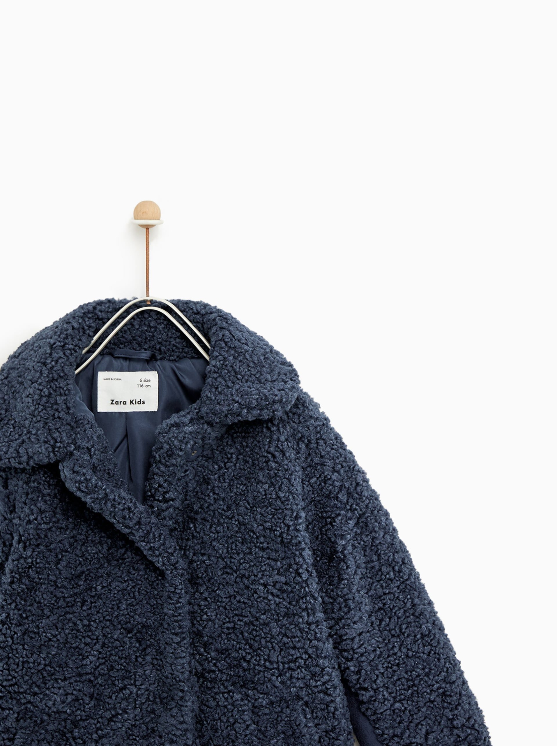 Faux Shearling Coat - Image 4