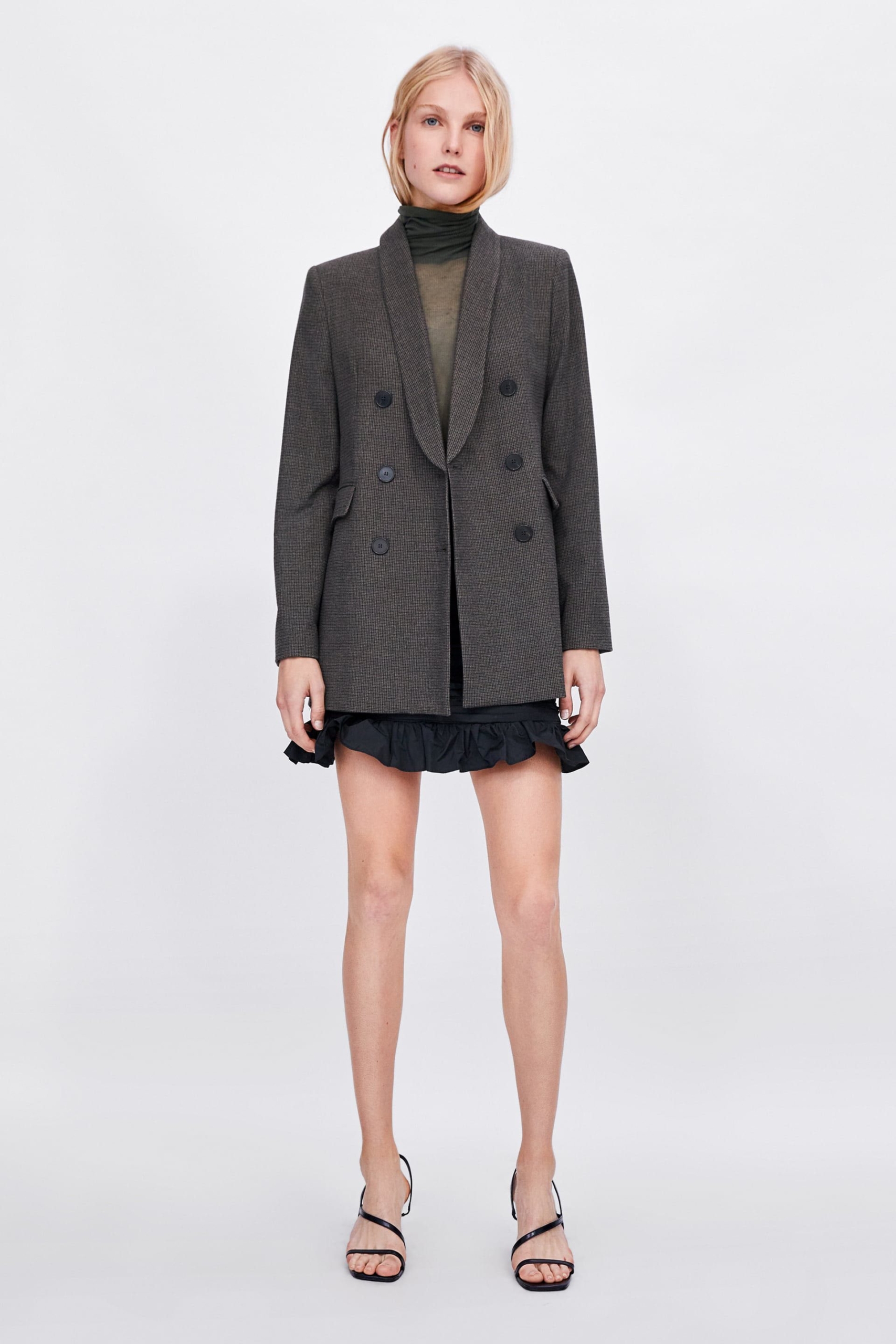 Check blazer with contrast buttons - Image 3